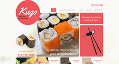 Desktop Screenshot of kugosteakhouse.com